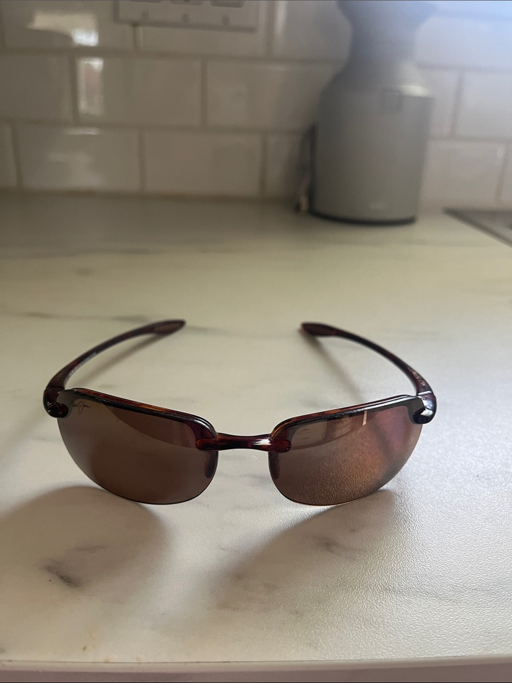 Vintage Maui Jim Sport tortoise sunglasses